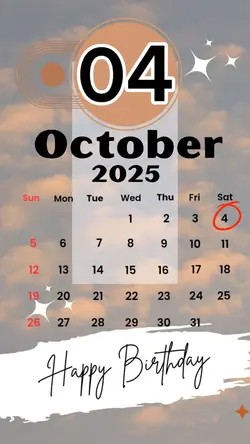 HBD 04 OCTOBER 