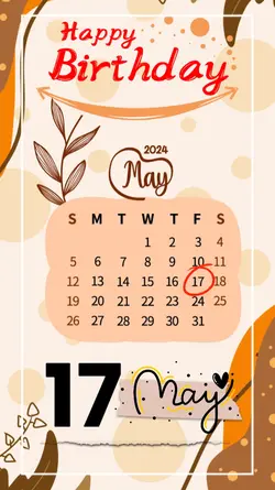 HBD 17 MAY