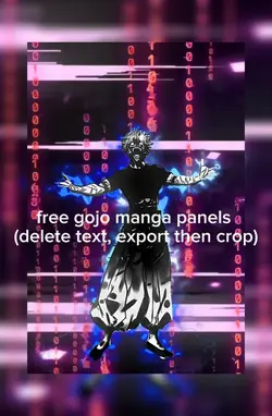 free gojo manga clip