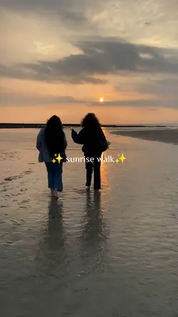 Sunrise walk
