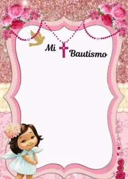 Mi bautizo niña