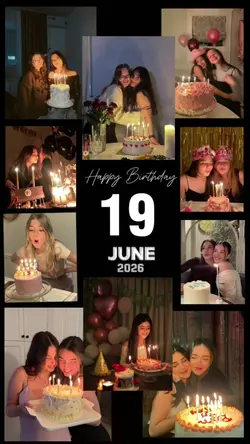 Birthday 19 June