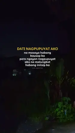Malungkot na ngayon