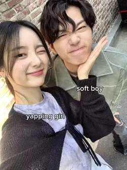 soft boy yaping girl