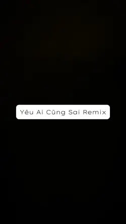 Yêu Ai Cũng Sai