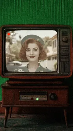 RETRO VINTAGE LADY