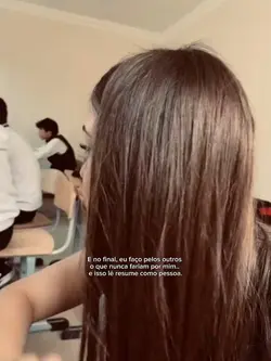 e no final..