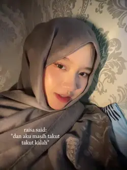 dan aku masih takut 