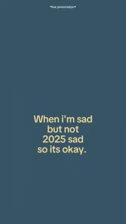 it's okay