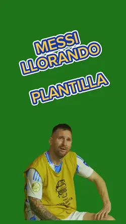 MESSI LLORANDO