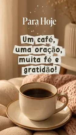 Para hoje ☕️