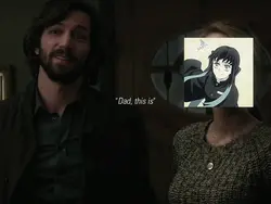Dad, this is...