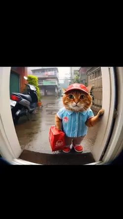 Delivery  cat