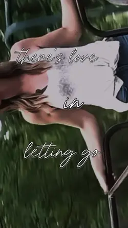 Letting go