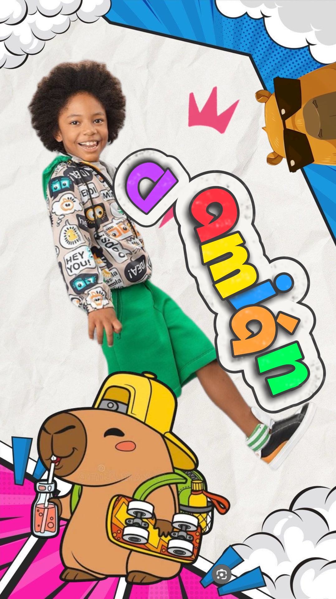 capcut template cover