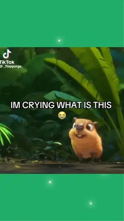 I'm crying