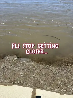 The river…