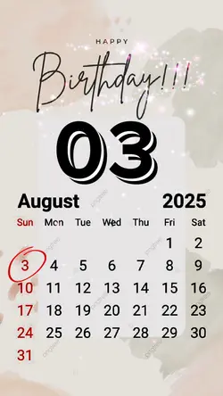 birthday 03Augst2025