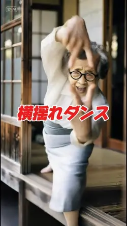 横揺れダンス AI