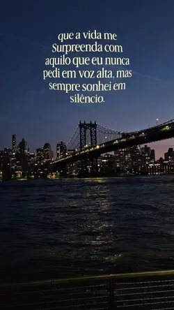 que a vida me surpre