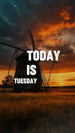 God today is Tuesday