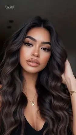 wavy hair