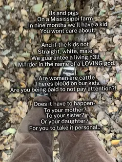 Us and pigs