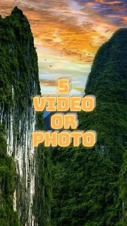 5 video or photo