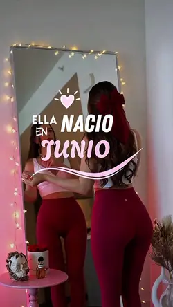 Ella nació en junio