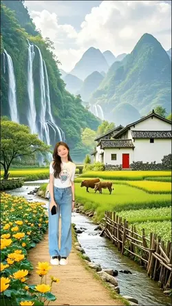 waterfall view 