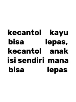 VERSI NO MIROR KECE 