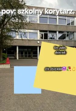 pov szkolny korytarz