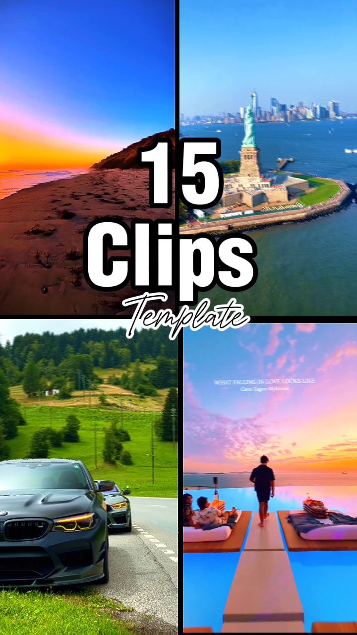 capcut template cover