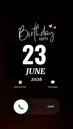 Hbd 23 June 2026 
