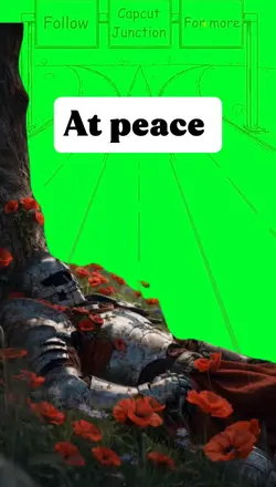 At peace 