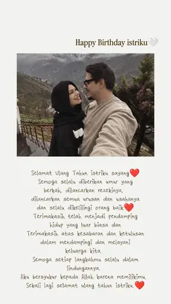 Ultah istri