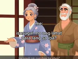 "isusugal ang lahat"
