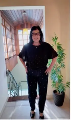 Modelo Edna Zacchi.
