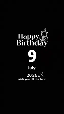 Happy birthday 
