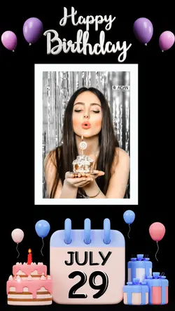 Birthday 29 july