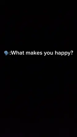 Happy?