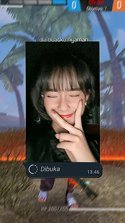 dia buatku nyaman