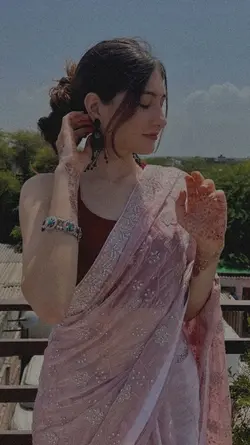 Gulabi Saree 