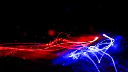 light red blue ¹⁸