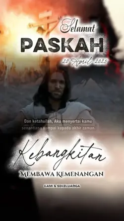SELAMAT PASKAH KEREN