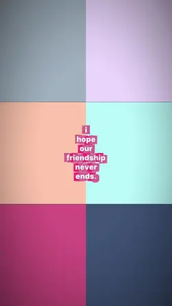 friendship never end