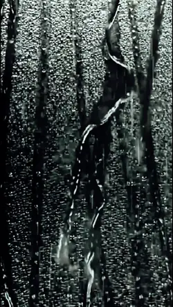Raining glass