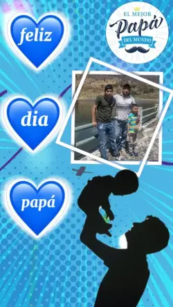 feliz día papá 