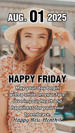 FRiday, 1 august