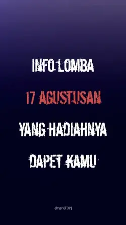 INFO LOMBA 17